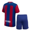 Maillot de Supporter FC Barcelone Domicile 2023-24 Pour Enfant